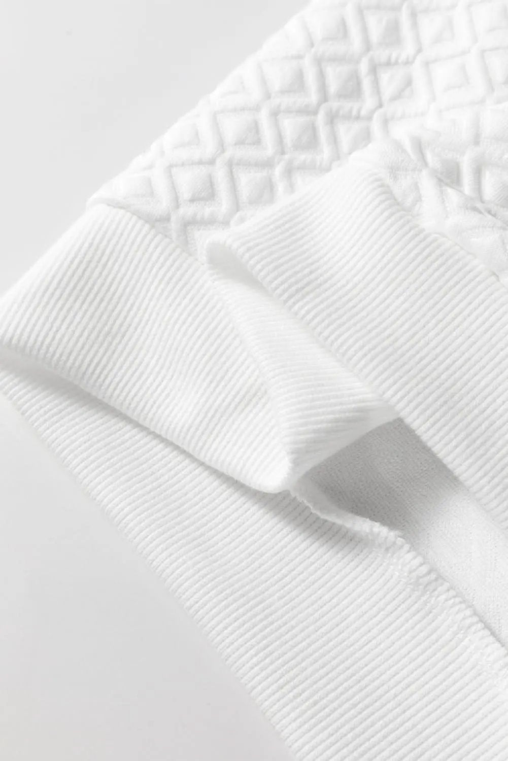 Pants Love Salve Elegant white puff sleeve top