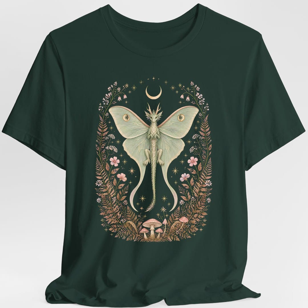 Luna Moth Dragon T-Shirt