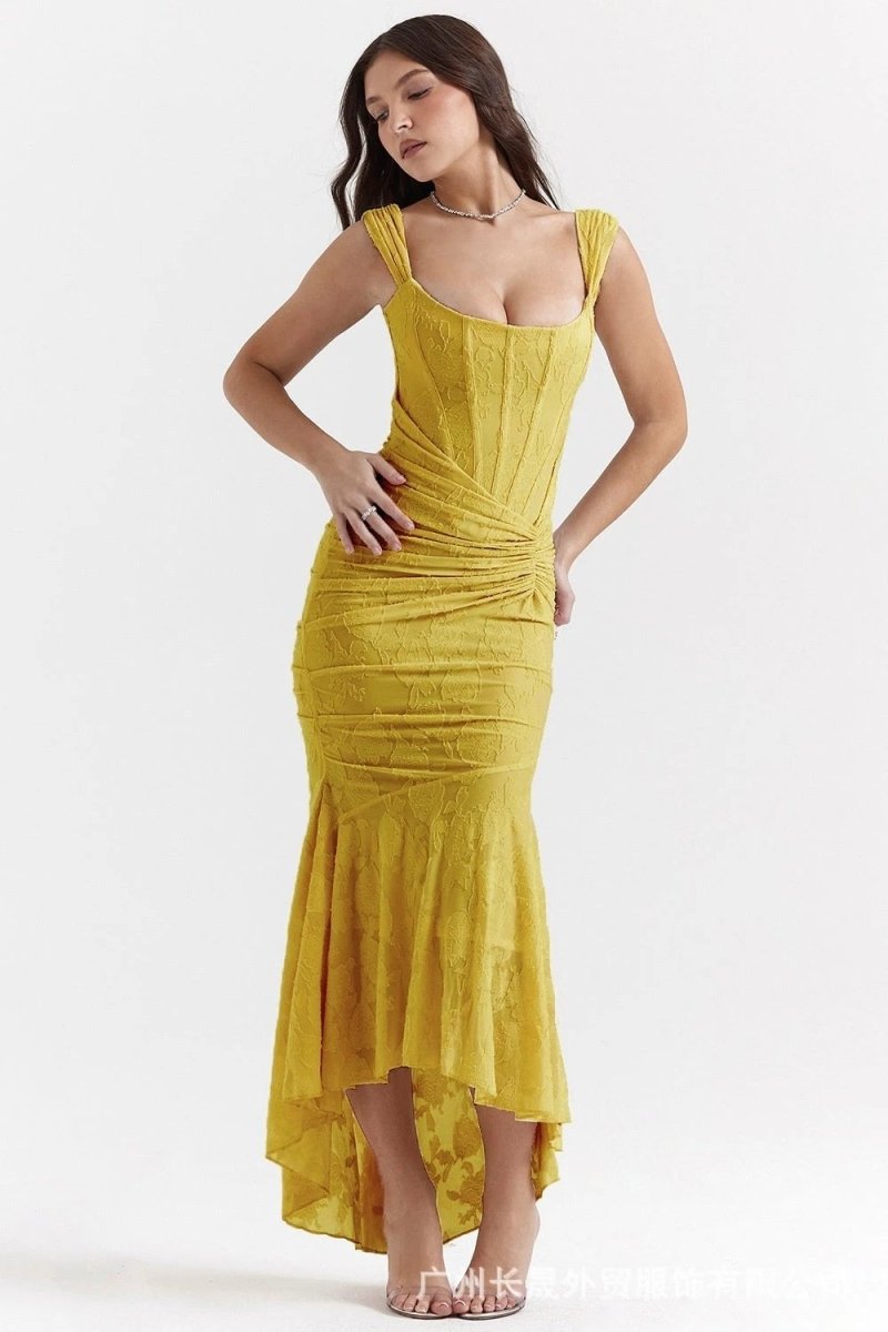 Mozision Off-shoulder Backless Sexy Evening Dress For Women Purple Sleeveless Strapless Ruched Bodycon Club Party Dress