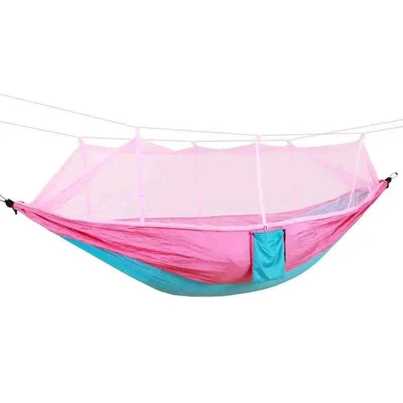 Bug-Free Camp Hammock: Ultimate Peace from Insects - Durable 210T Nylon Fabric