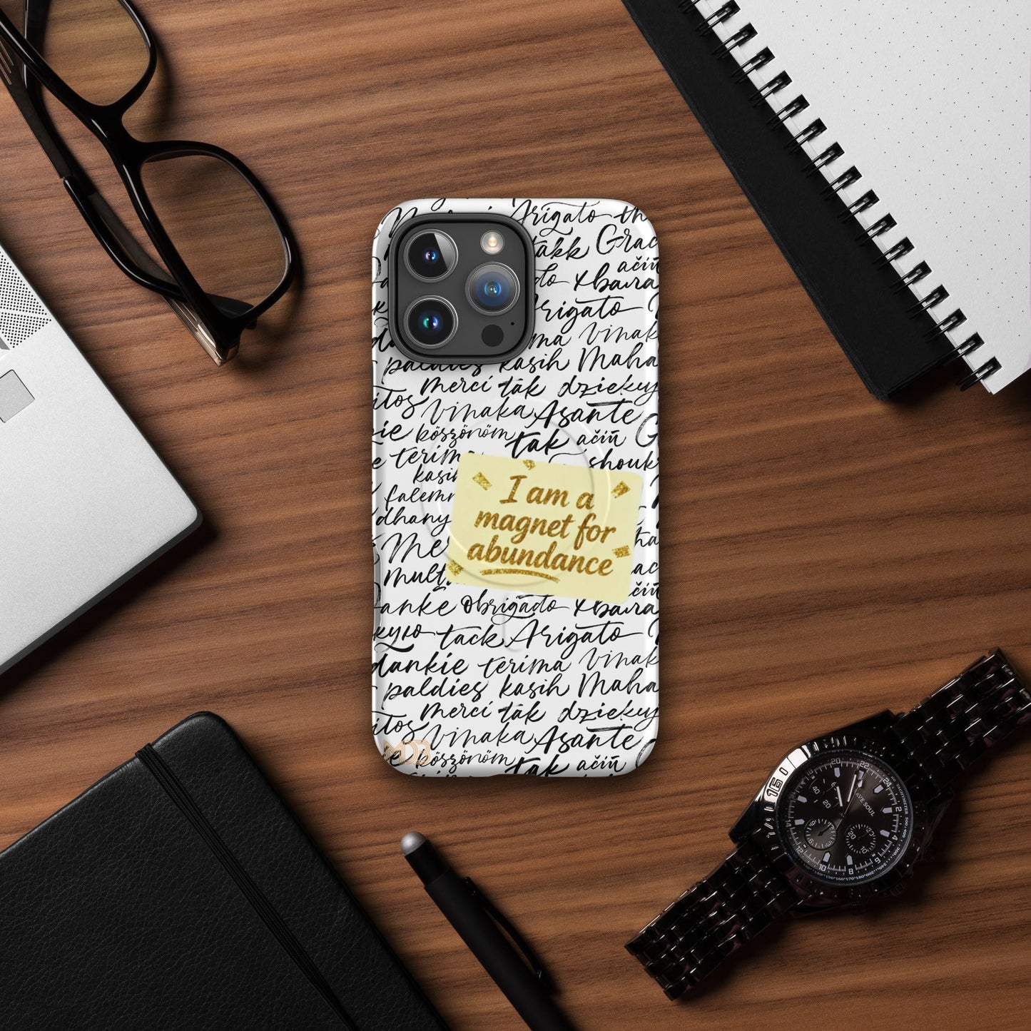 MDB Co. Magnetic Gratitude MagSafe® tough case for iPhone®