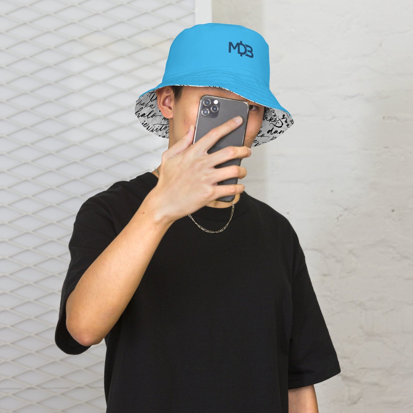MDB Co. Magnetic Gratitude Reversible bucket hat
