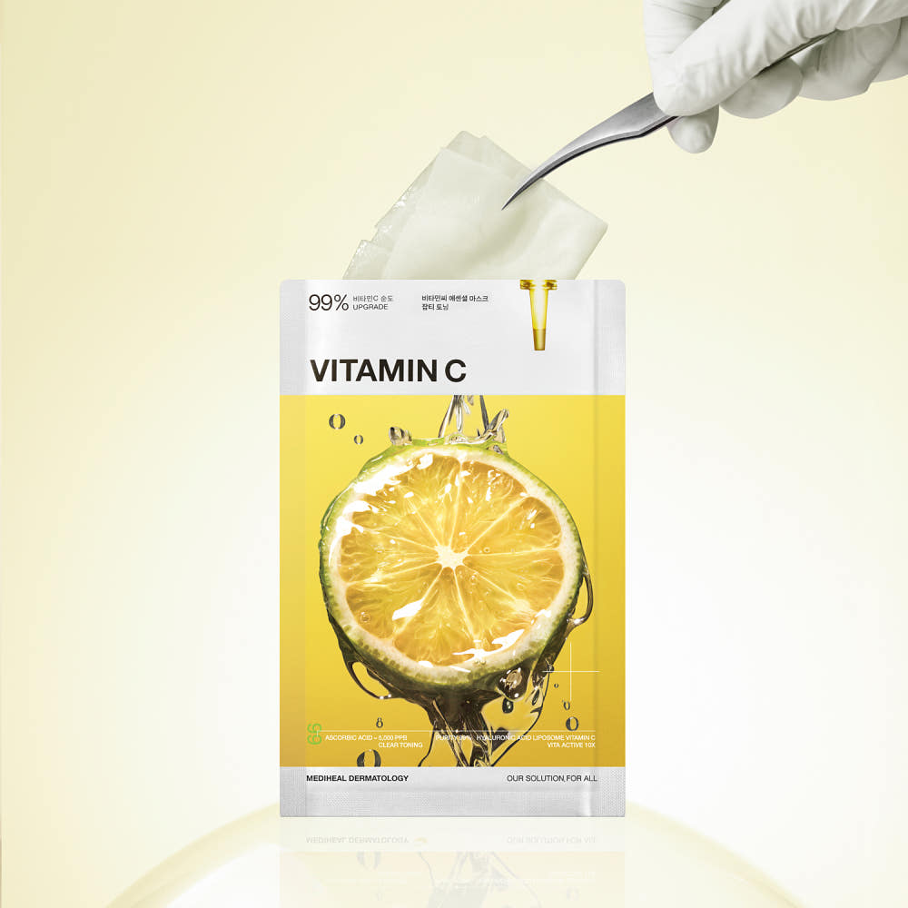MEDIHEAL Vitamin C Essential Mask Clear Toning 24ml X 10ea