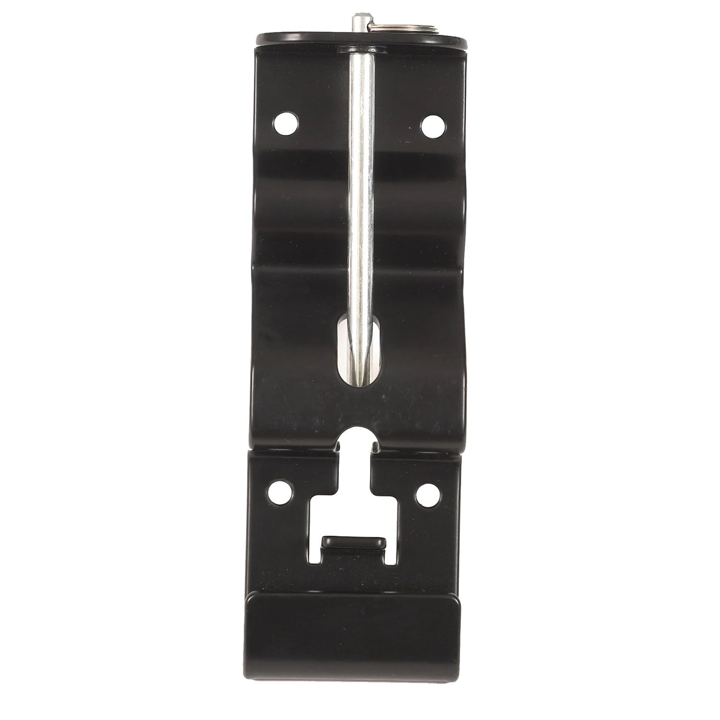 Soporte de pared metálico para cubos de base plana