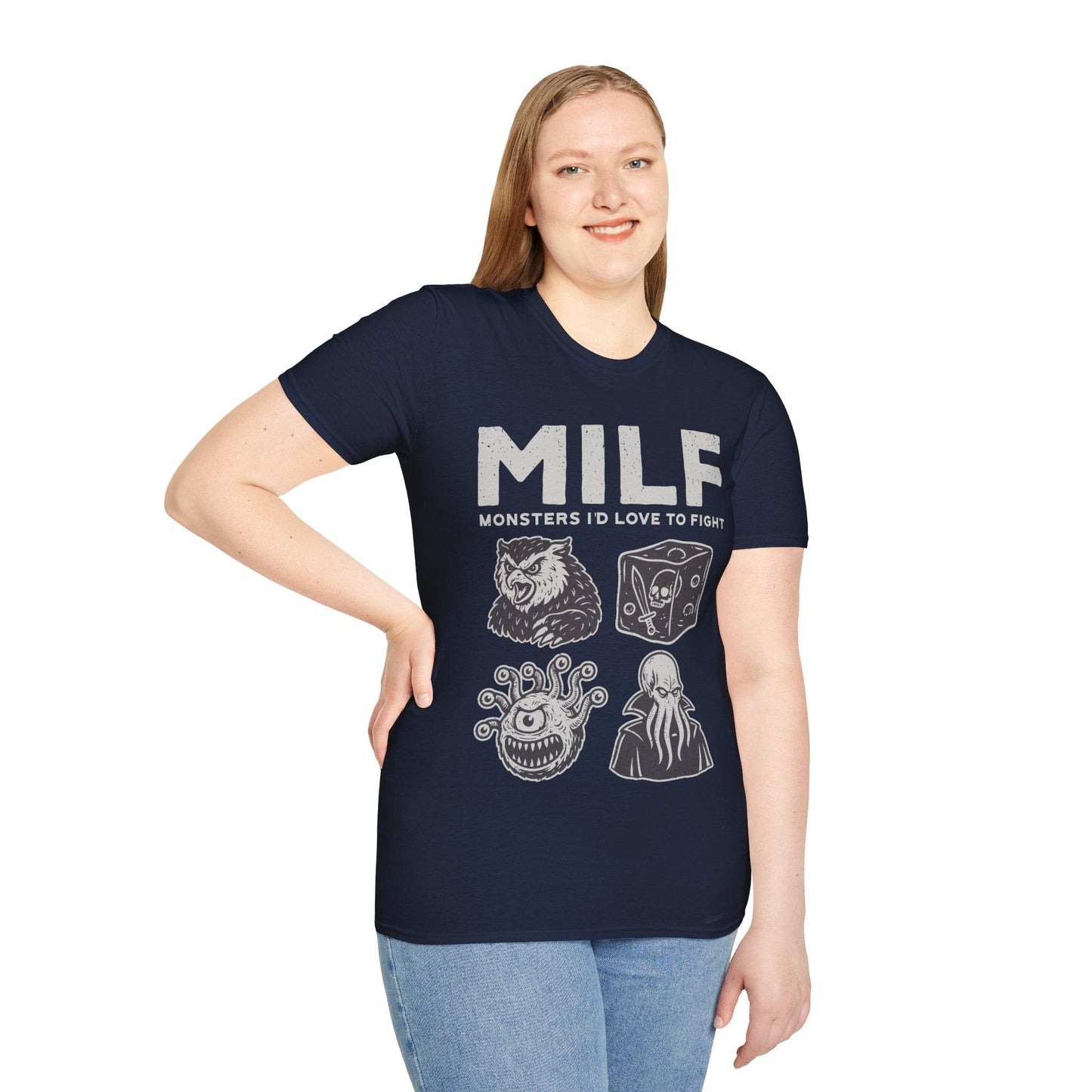 MILF – Monstruos a los que me encantaría enfrentar Camiseta de D&D