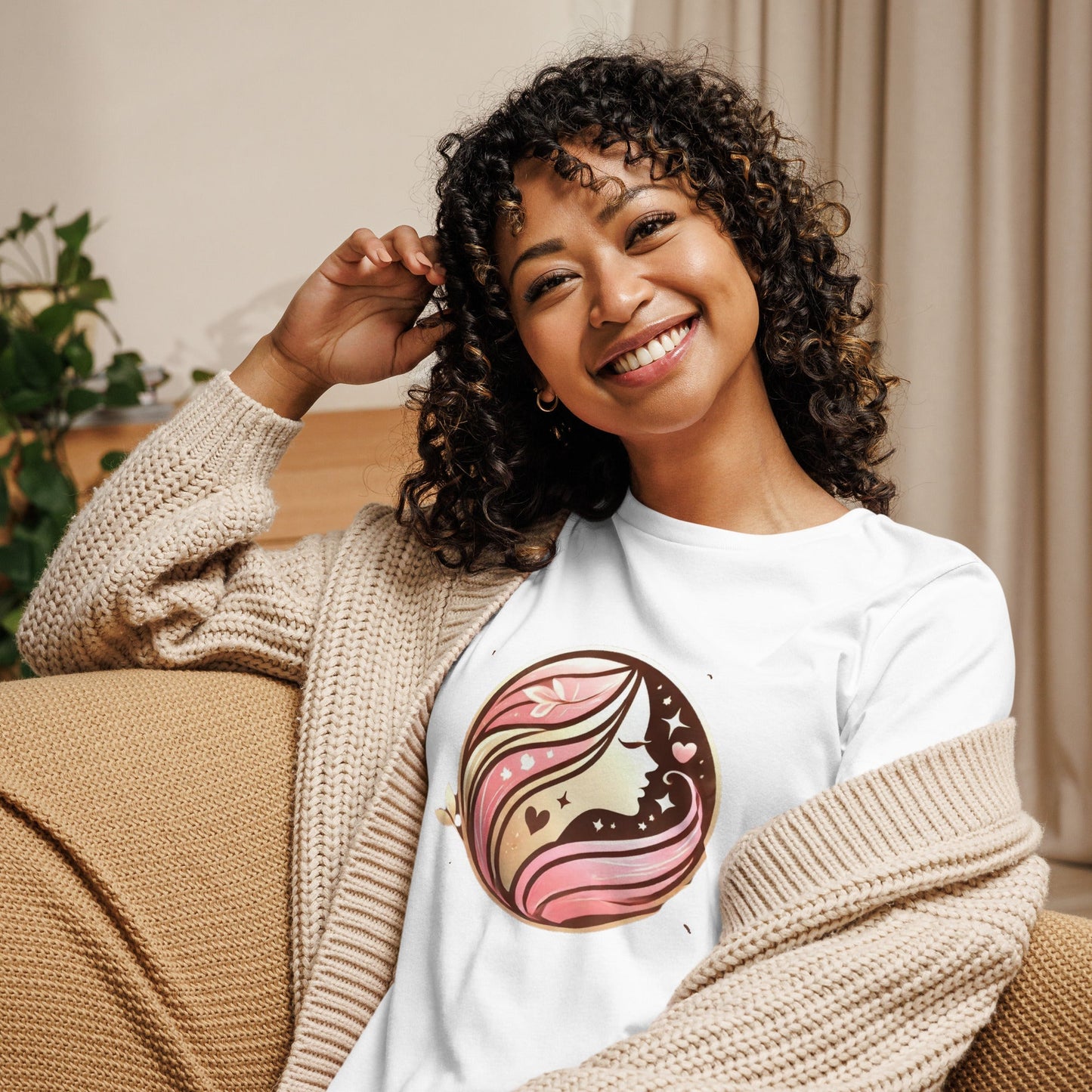 Camiseta relajada de mujer con el logo de Million Dollar Beauties