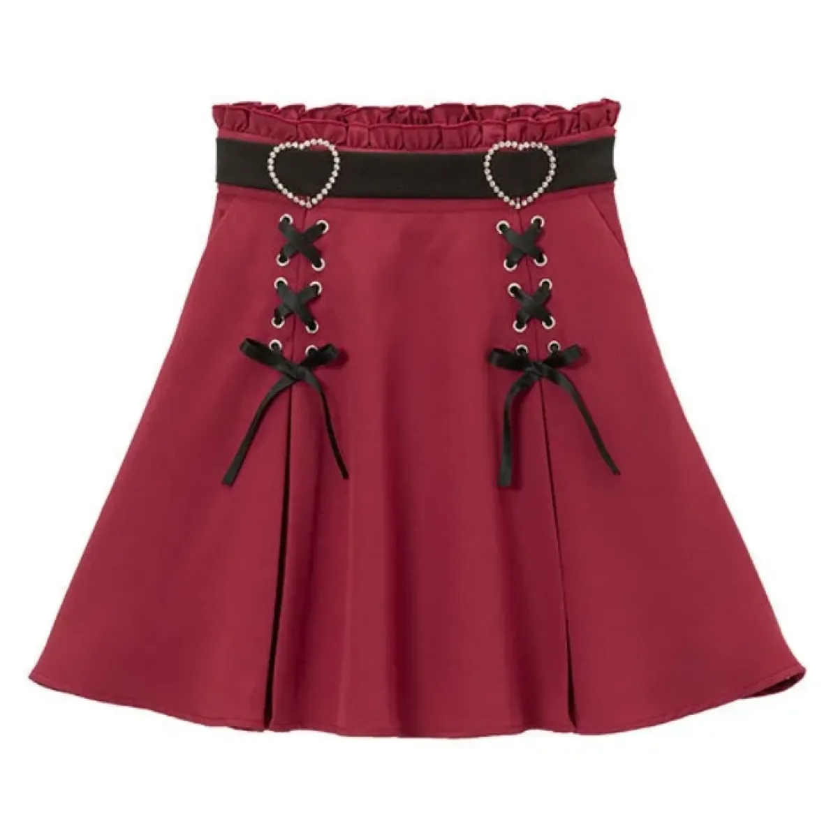 Harajuku Slim Fit Mini Skirt