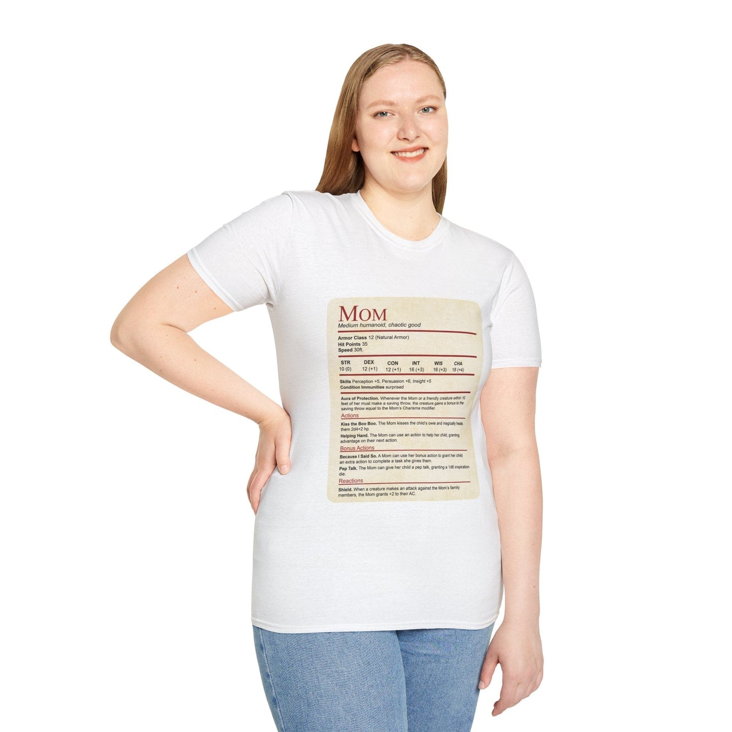 Camiseta de Mamá No Molestar - Bloque de Estadísticas Divertidas