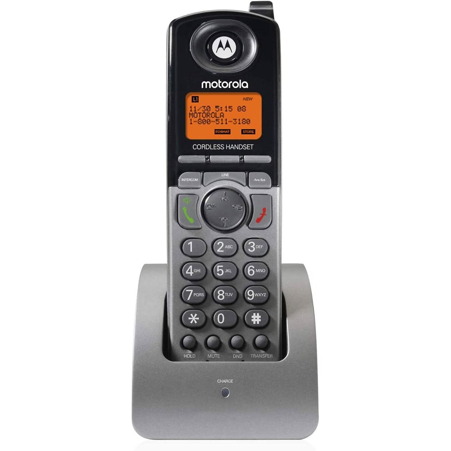 Motorola ML1200 DECT 6.0 Expandable 4-line Business Phone System with Voicemail, Digital Receptionist and Music on Hold (Refurbished)