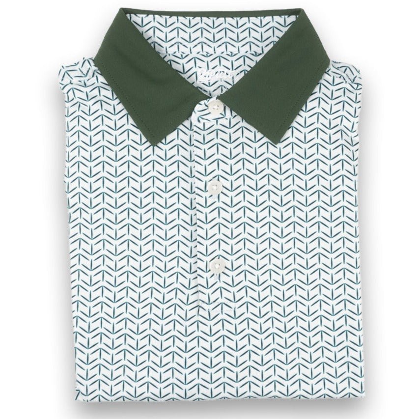 Polo místico verde para hombre