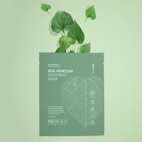 NEOGEN Dermalogy Real Heartleaf Soothing Mask 37g X 5ea