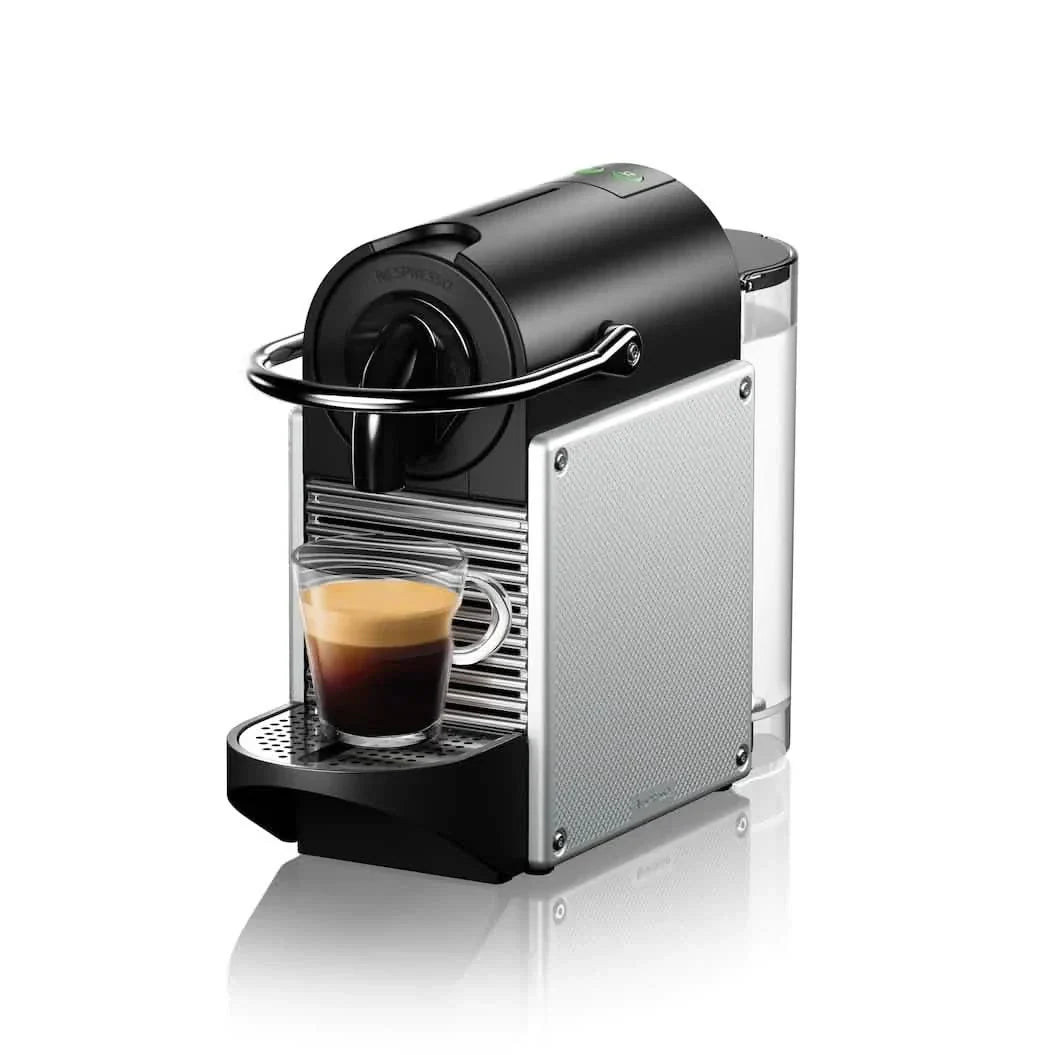 Nespresso Pixie Aluminium Coffee Machine (Refurbished)