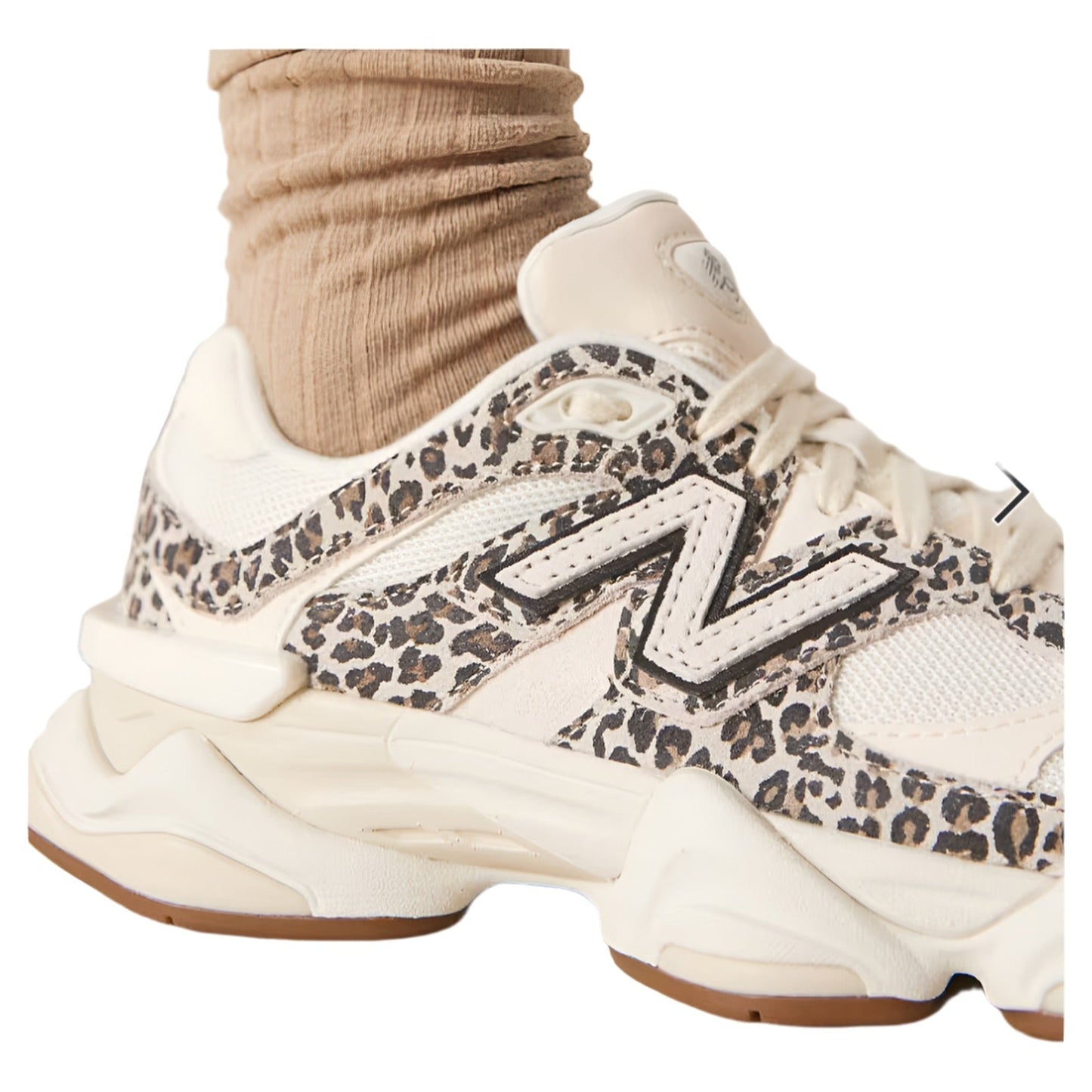 New Balance 9060 Leopard Print Beige
