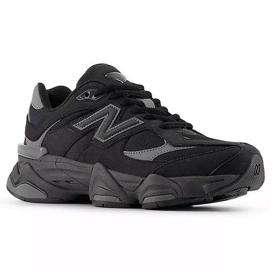 New Balance 9060 Black Canvas Castlerock (GS)