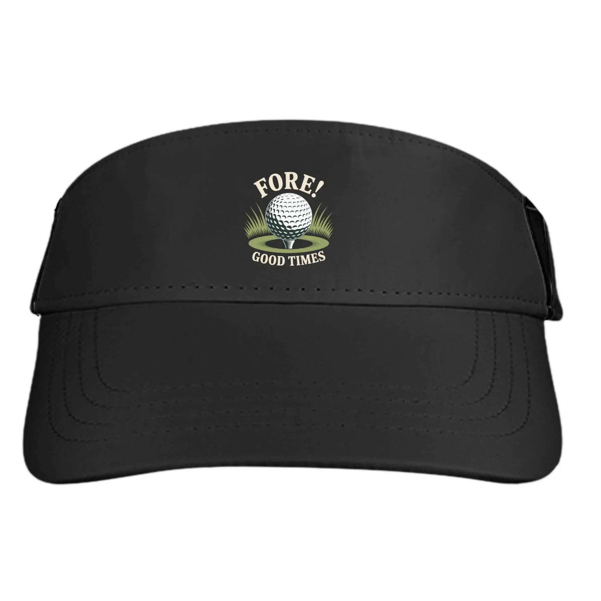 Hook and Loop Golf Visor – Ultimate Sun Protection Comfort