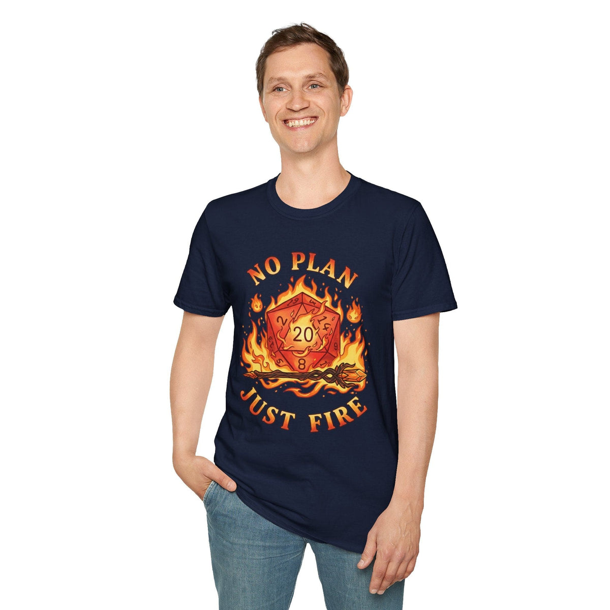 No Plan Just Fire T-Shirt