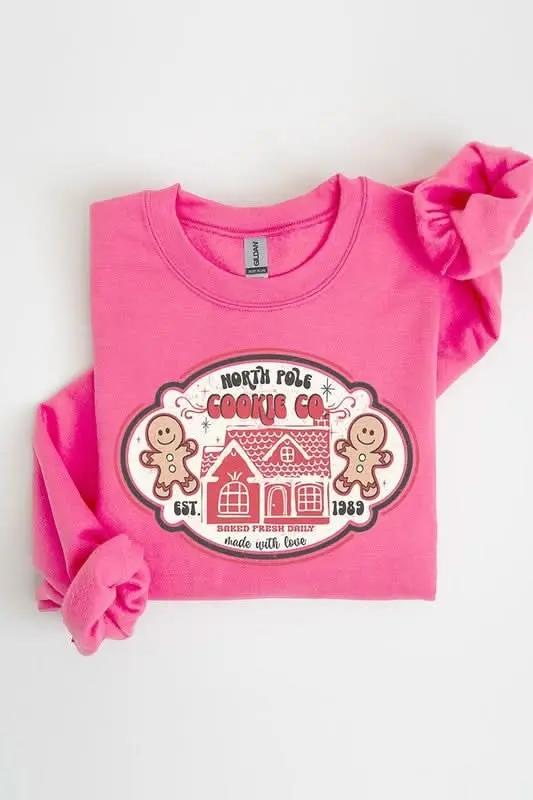 Jackets Color Bear Gingerbread Sweatshirt Unisex Holiday Graphic Crewneck Cozy