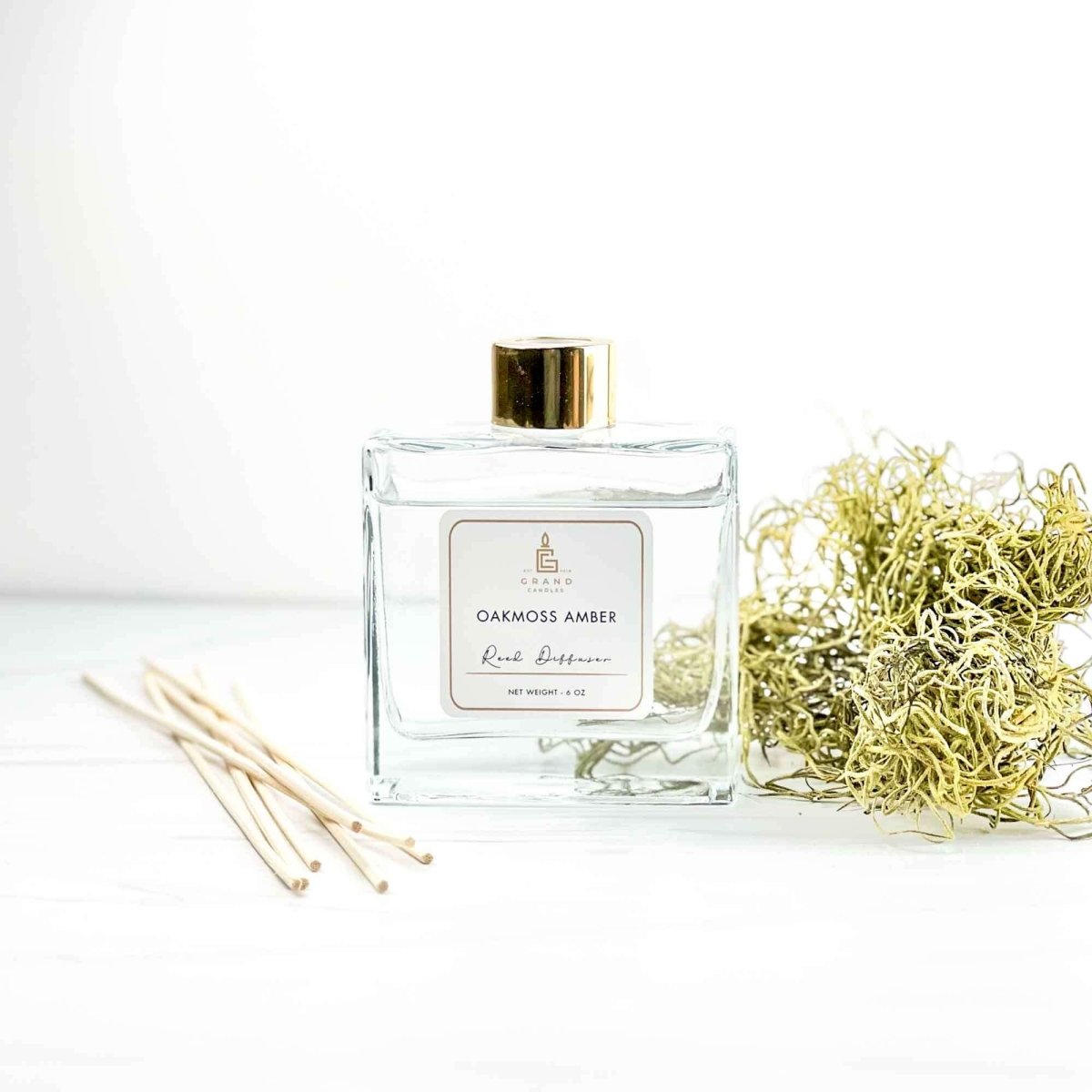 Oakmoss + Amber Reed Diffuser