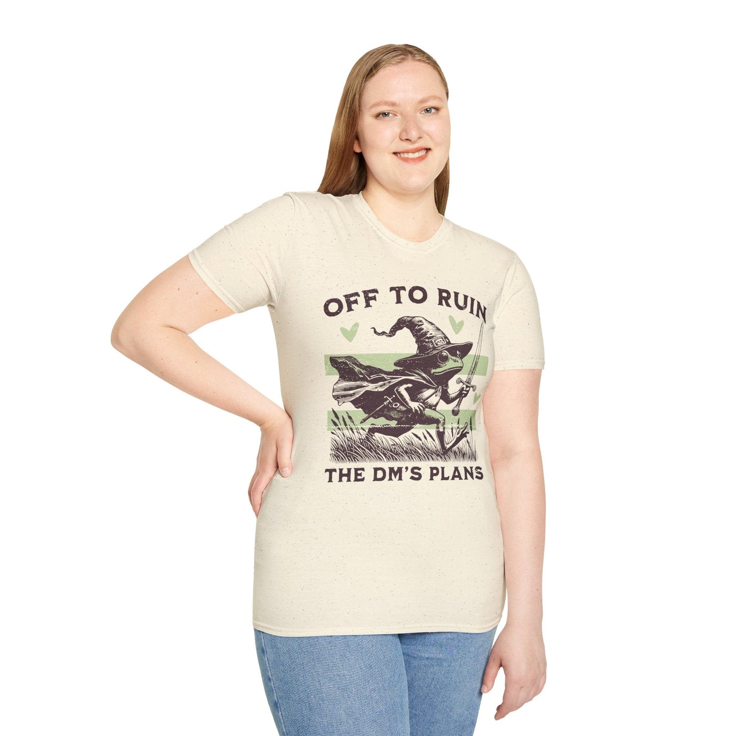 Camiseta "A arruinar los planes del DM"