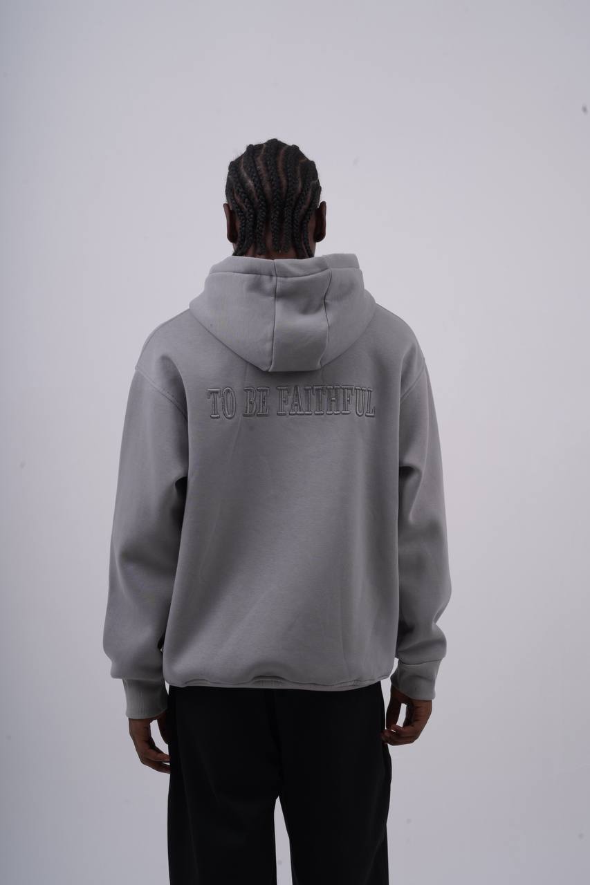 Sudadera extragrande unisex con cuello redondo - Jersey grueso