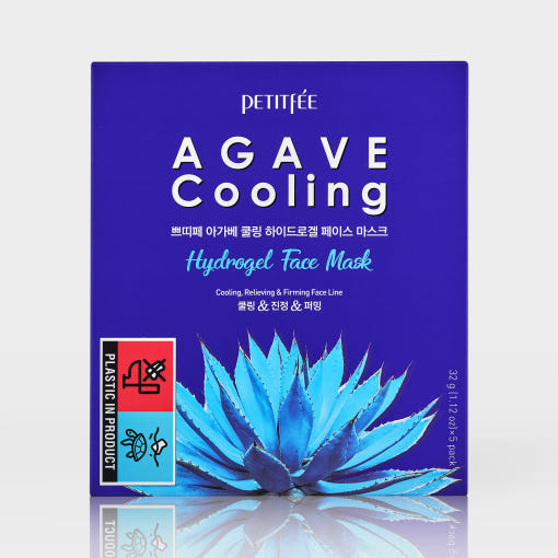 PETITFEE AGAVE Cooling Hydrogel Face Mask 32g X 5ea