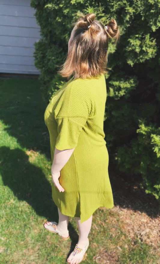 Vestido holgado informal