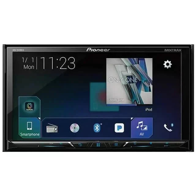 Pioneer AVH-2400NEX 7" Double-DIN In-Dash NEX DVD Receiver With Motorized Display, Bluetooth, Apple Carplay, Android Auto & SiriusXM Ready (Refurbished)