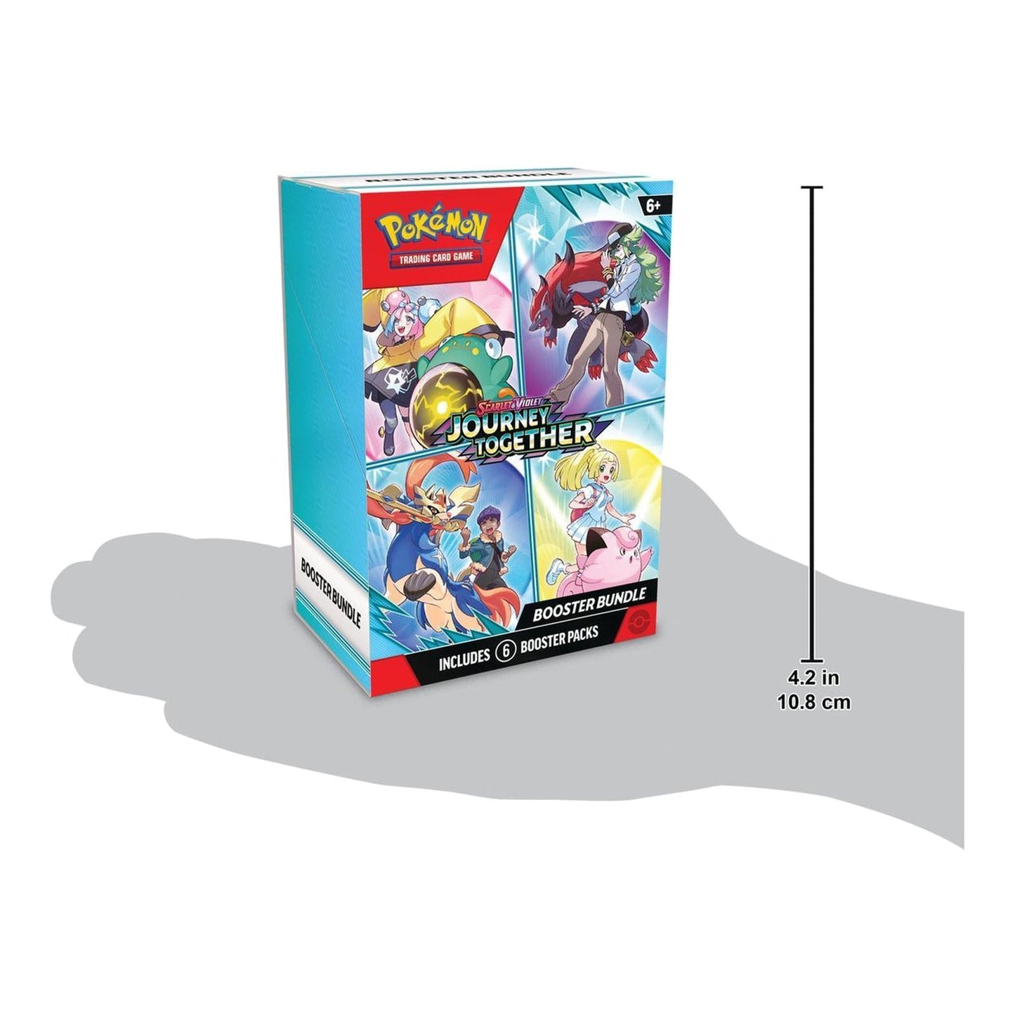 Pokémon TCG: Scarlet and Violet Journey Together Booster Bundle (6 Packs)
