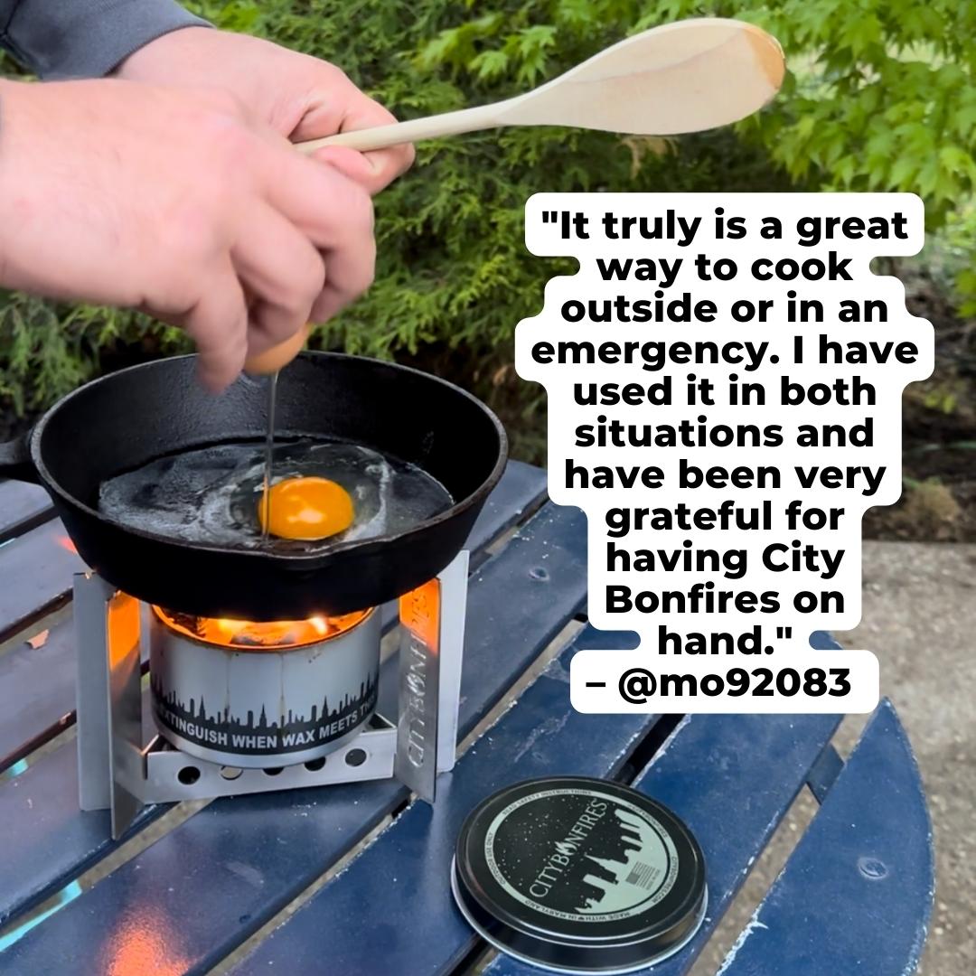 Estufa de camping portátil