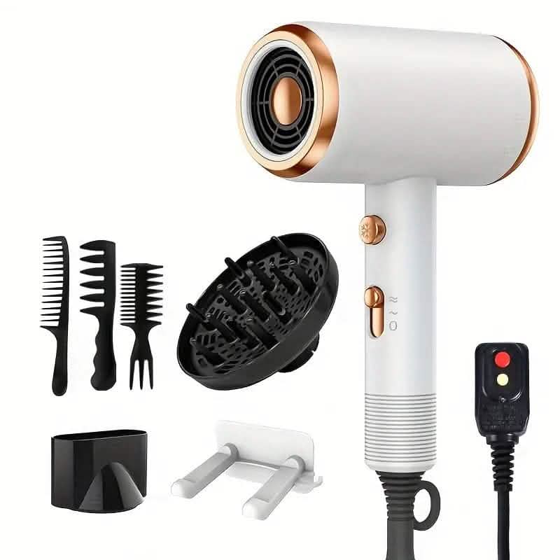 Powerful Ionic Hair Dryer with Diffuser