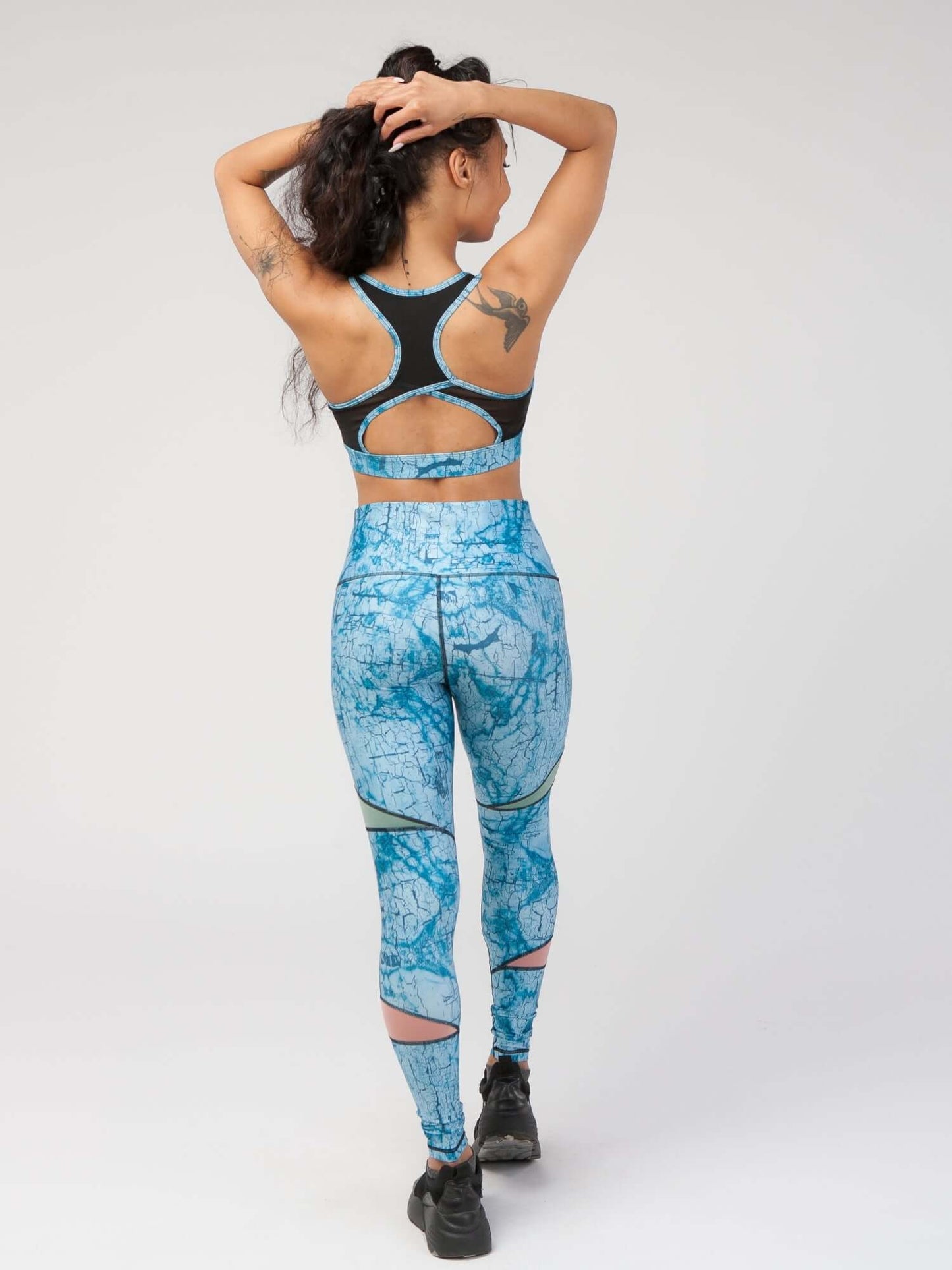 High Fashion Printed Sports Bra