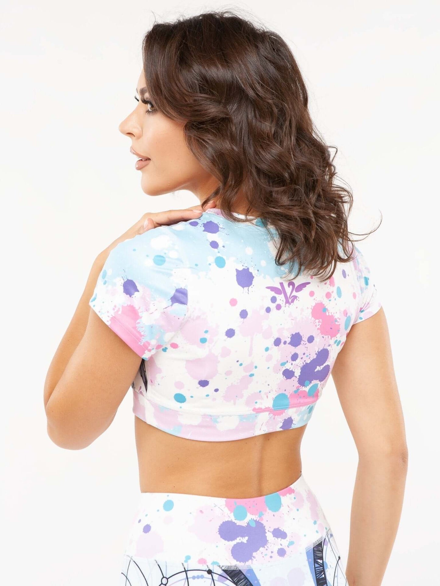 High Fashion Printed Sports Bra