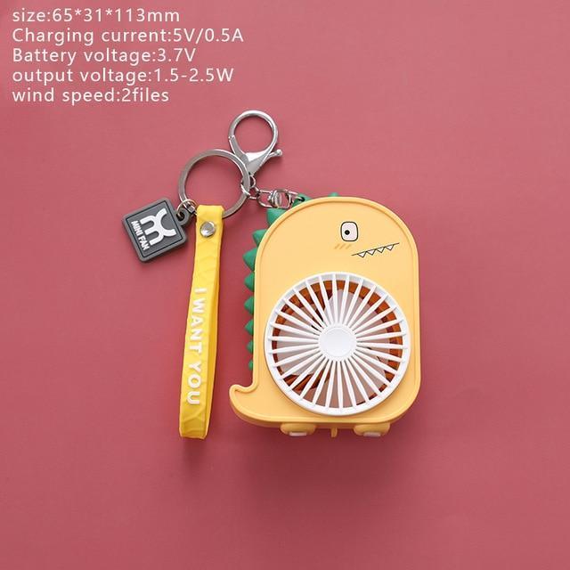 Ventilador de bolsillo de conejo Kawaii