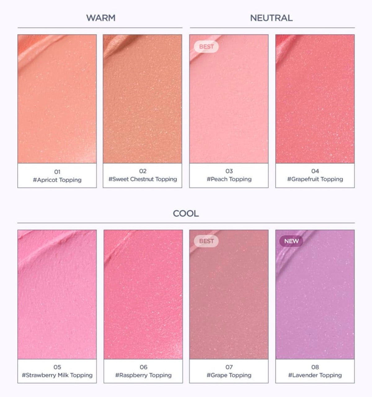 lilybyred Luv Beam Sherbet Cheek 3.5g (8colors)