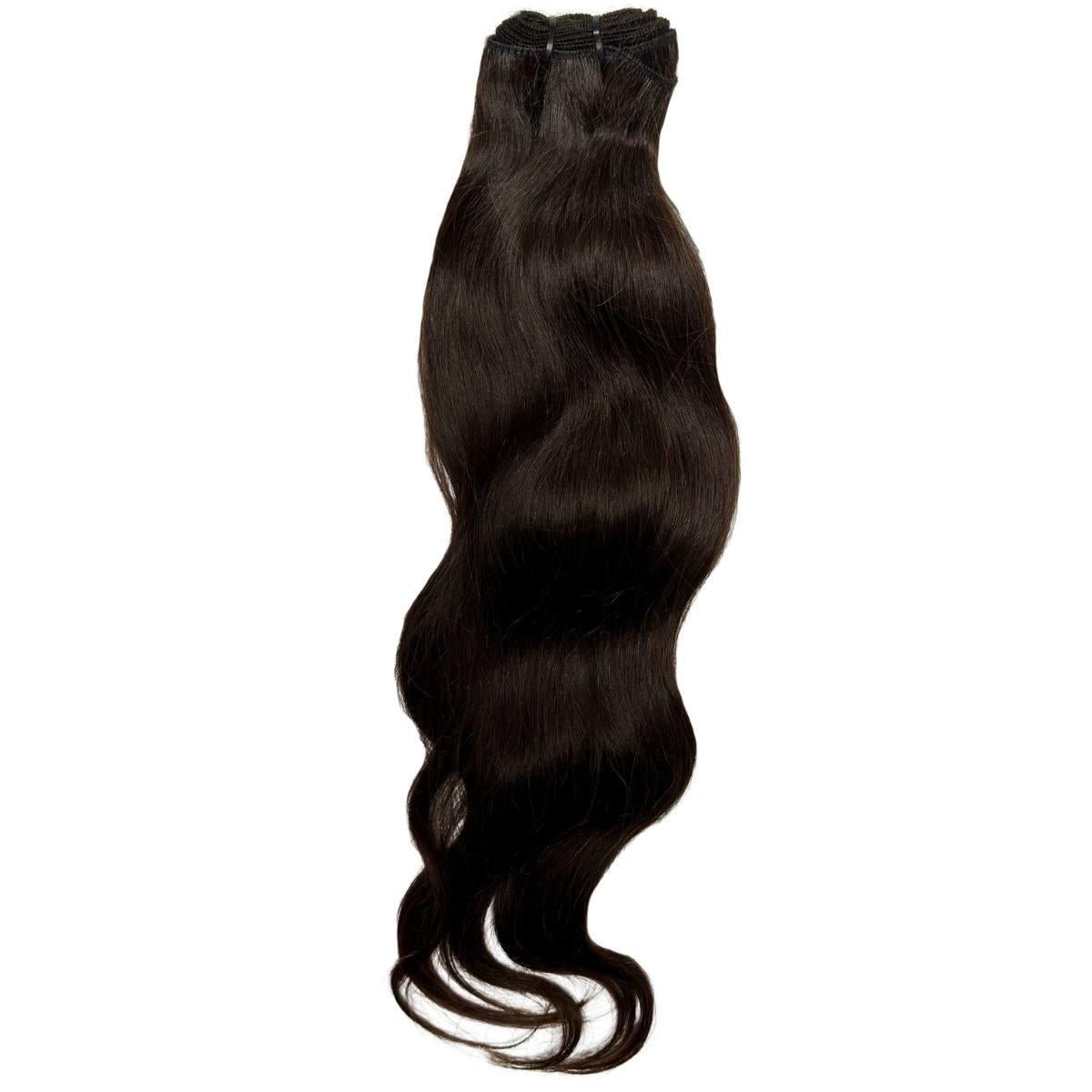 Extensiones de pelo 100 % natural ondulado hindú sin procesar