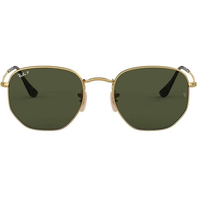 Ray-Ban Rb3548n Hexagonal Flat Lens Sunglasses (Refurbished)