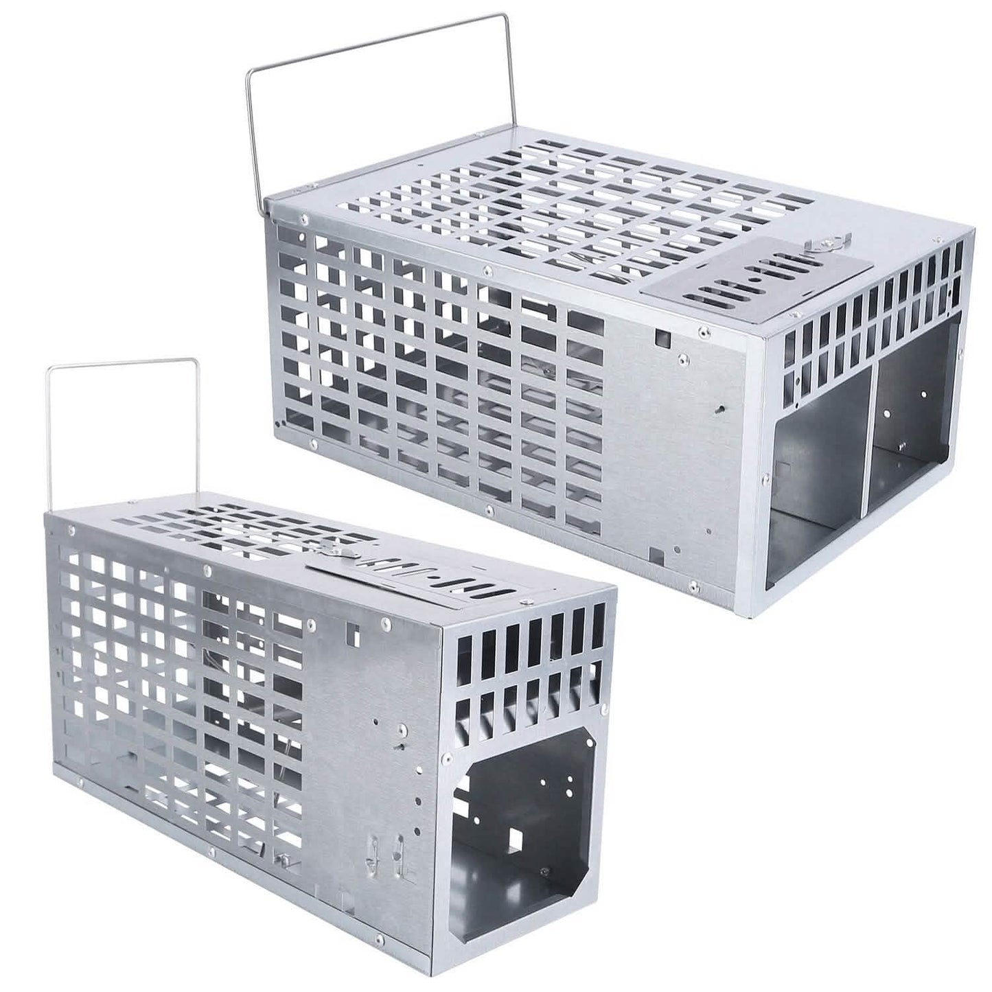 Reusable Metal Rat Cage Catch Release Continuous Capture
