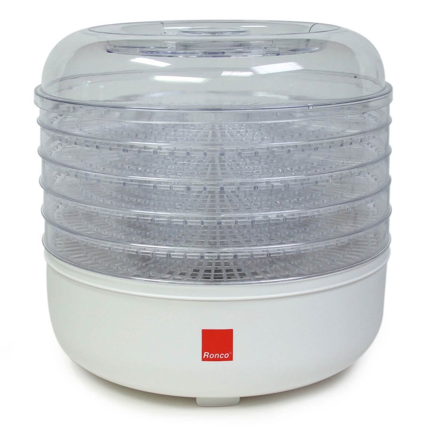 Ronco 5-Tray Dehydrator, Food Preserver, Quiet Dehydrating and Easy to Use
