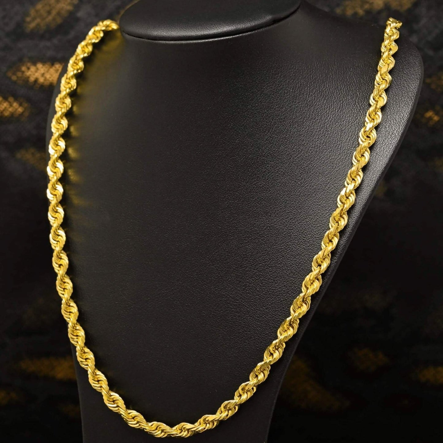Rope Chain in Yellow Gold - 8mm