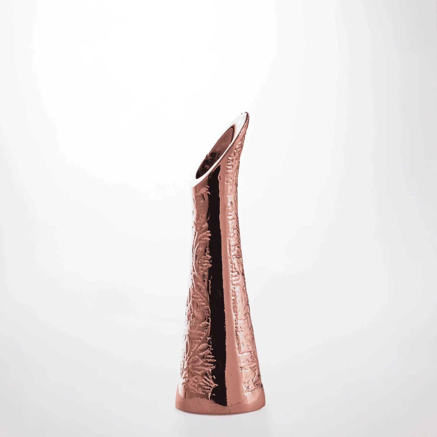 24K Gold Dipped Vase Small (for 7" rose)
