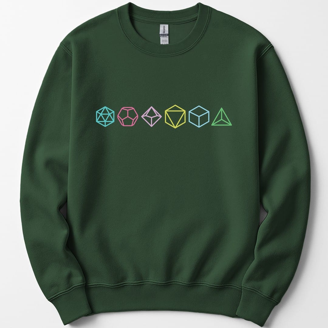 Row of Dice Sweatshirt