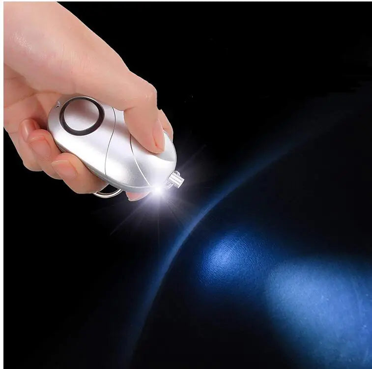 Multi-Color Personal Defense Flashlight with Light