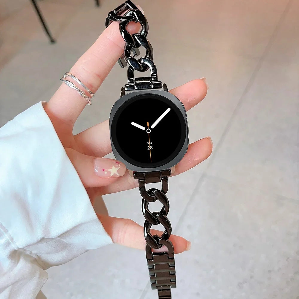 Samsung Galaxy Watch8, 8 Classic & 9 Chain Link Bracelet Band