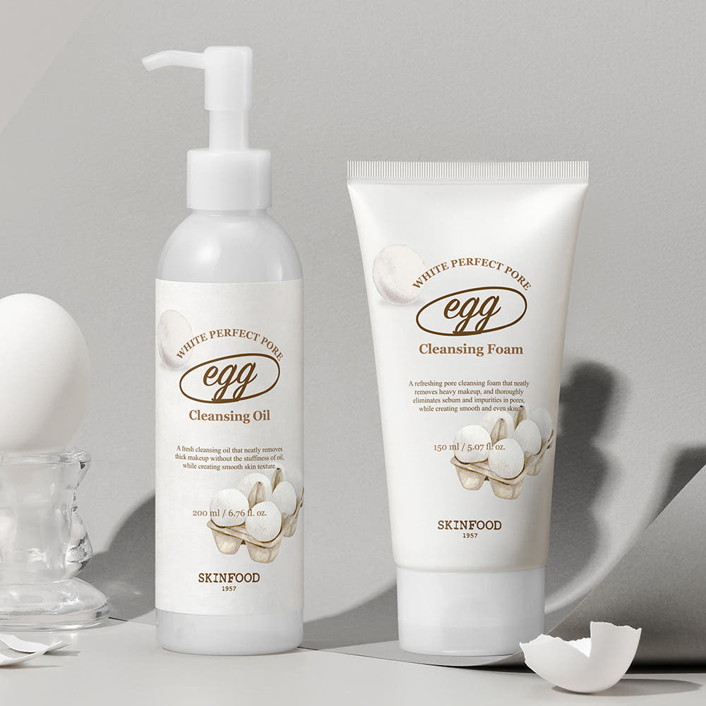 SKINFOOD Egg White Perfect Pore Cleansing Oil 200ml