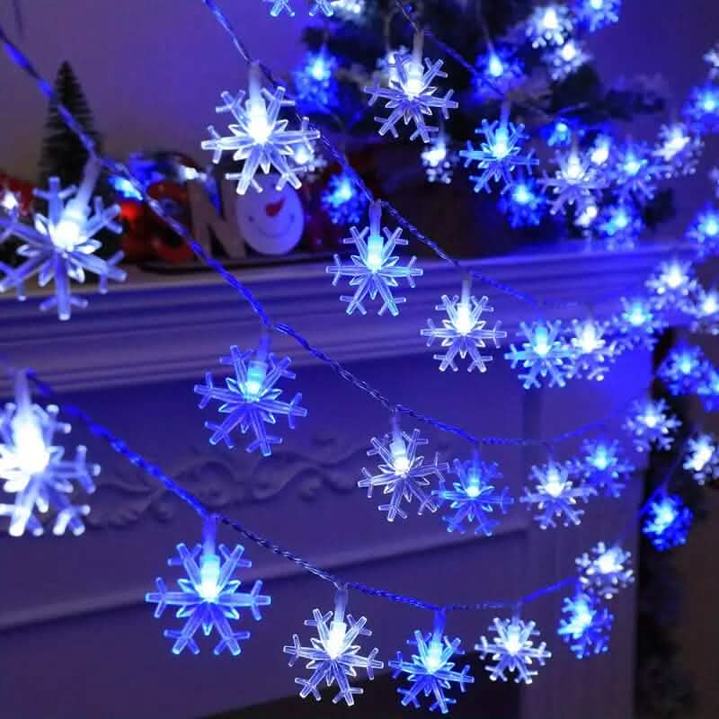 Snowflake Decorative LED String Light 152cm/60in