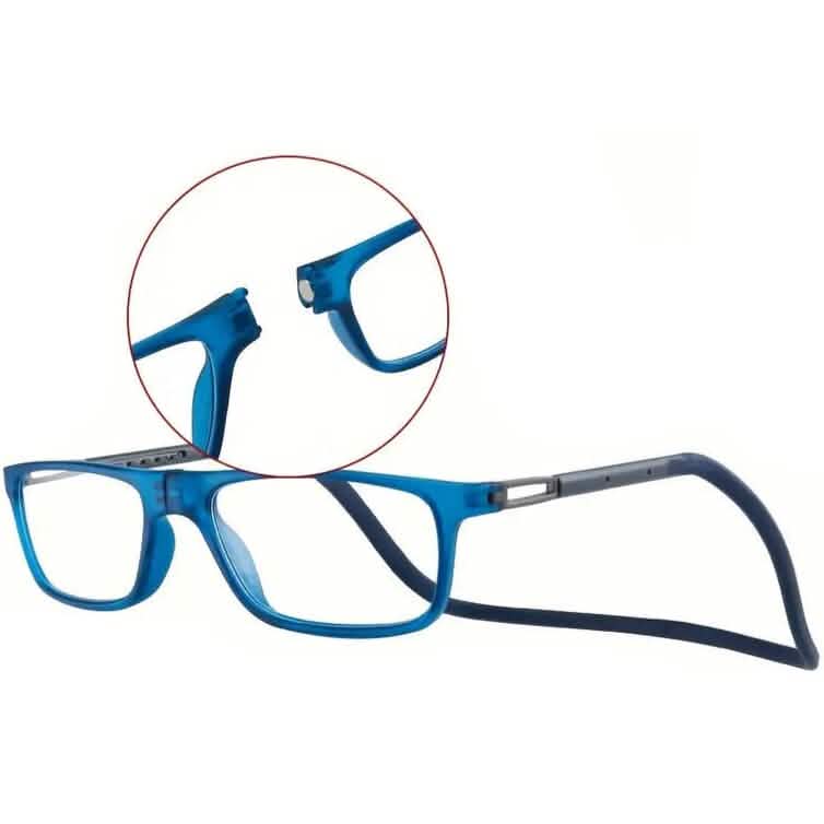 Square Magnetic Neck Fashion Reading Glasses