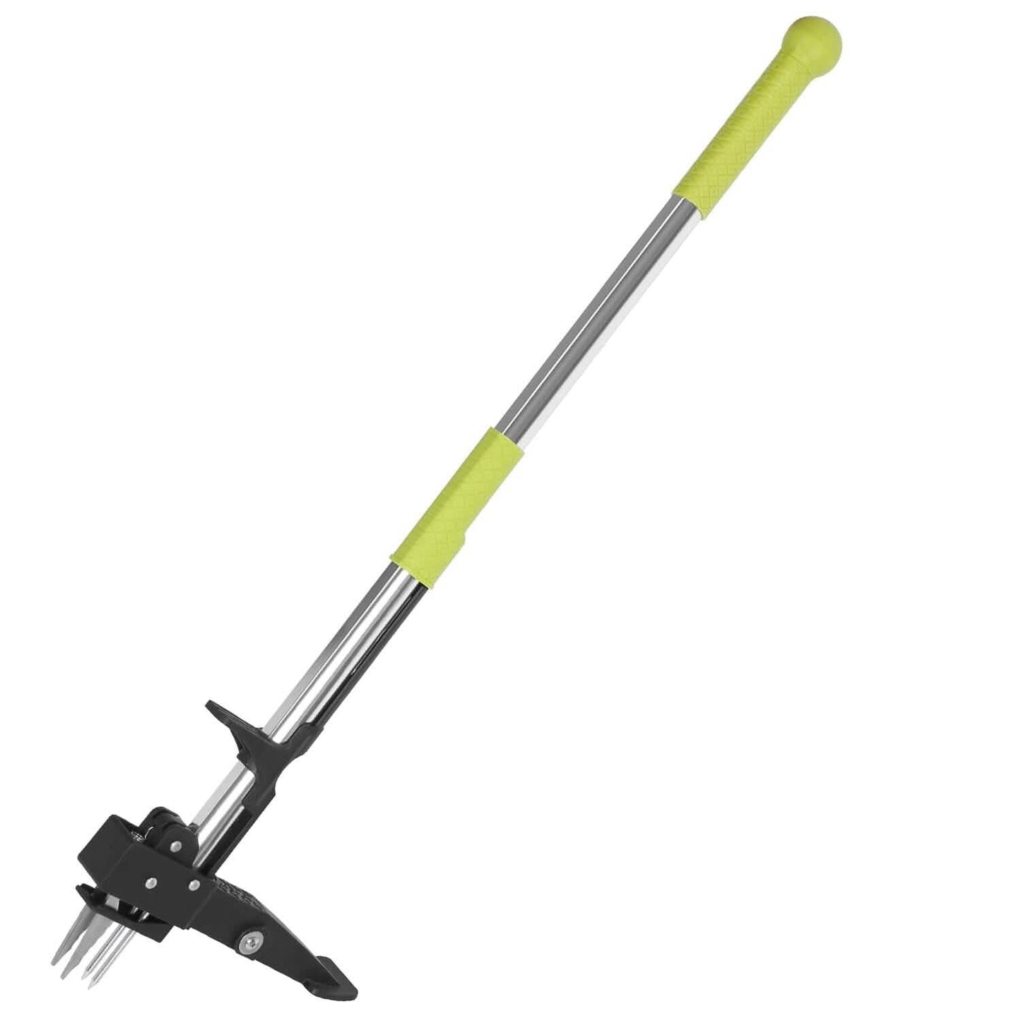 Standup Aluminum Weed Puller with 4 Claws