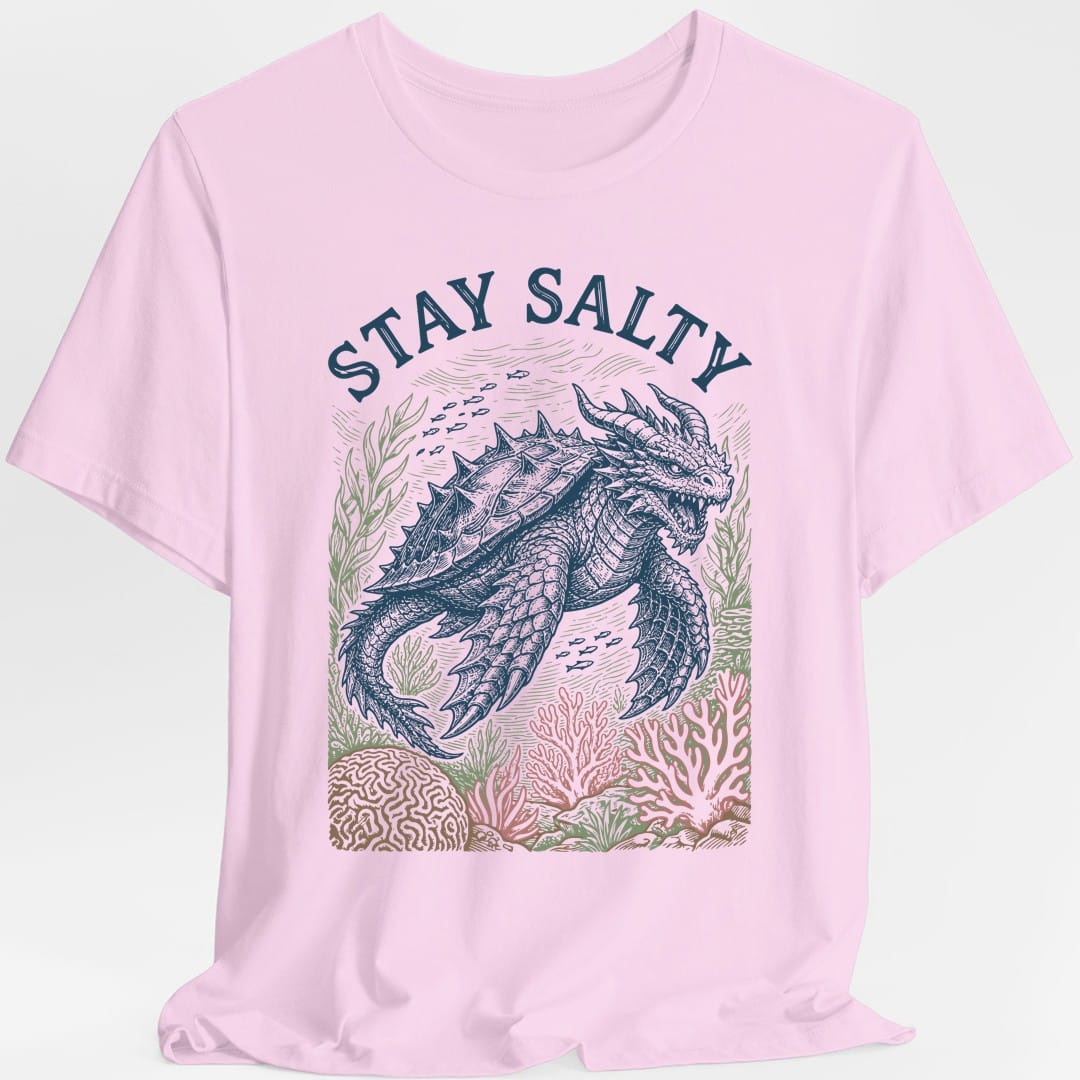 Stay Salty Dragon Turtle T-Shirt