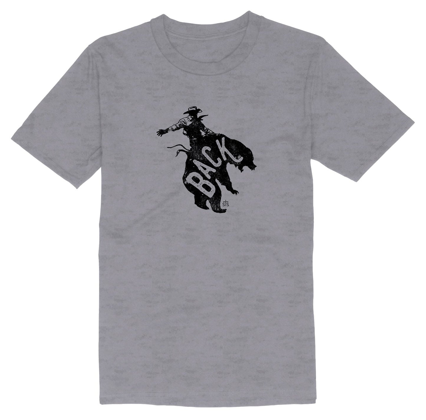 Camiseta sin mangas Bareback de STS Ranchwear, Gris