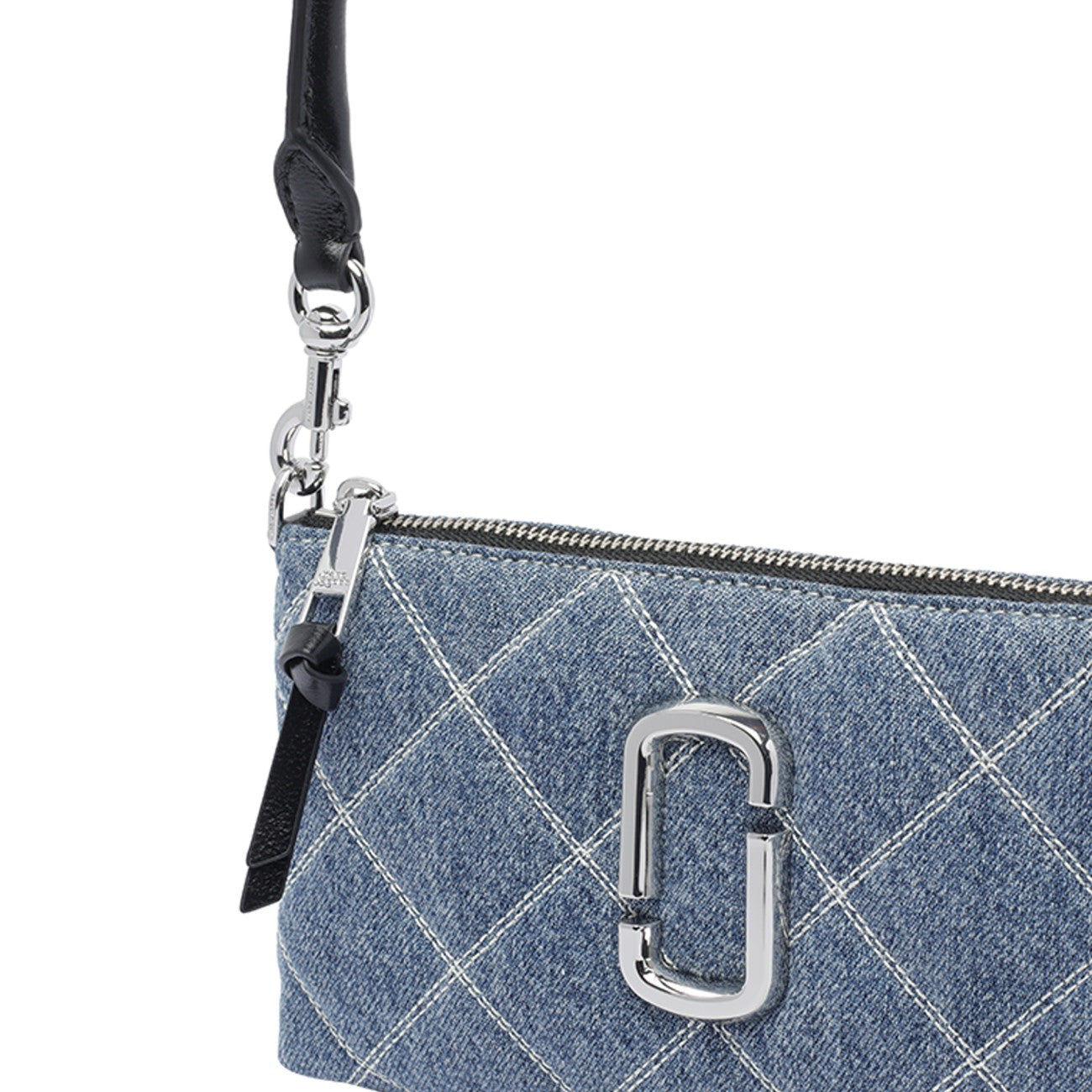 Marc Jacobs Women The Quilted Denim Snapshot Convertible Shoulder Bag